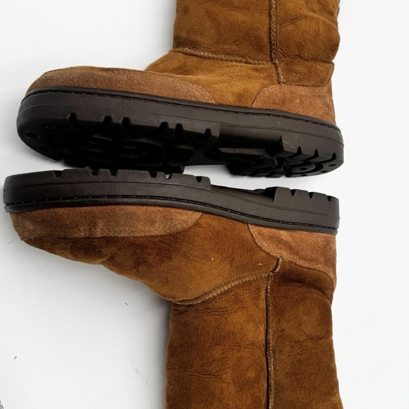 Ugg Australia 5245 Ultra Tall Classic Sheepskin Boots sz W9 made In New Zealand - Picture 5 of 9